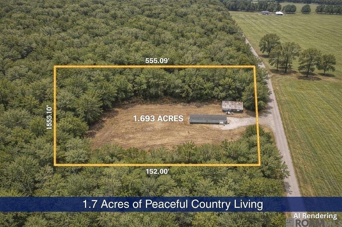 1.69 Acres of Residential Land for Sale in Bogalusa, Louisiana