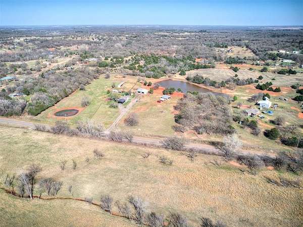 10 Acres of Land with Home for Sale in Luther, Oklahoma