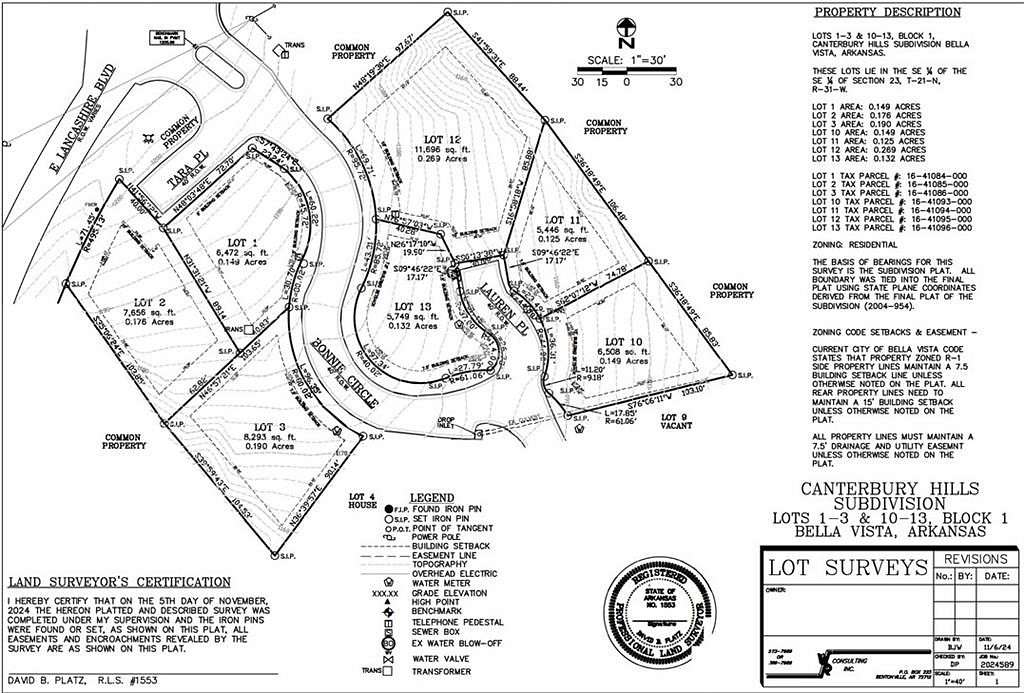 0.18 Acres of Residential Land for Sale in Bella Vista, Arkansas
