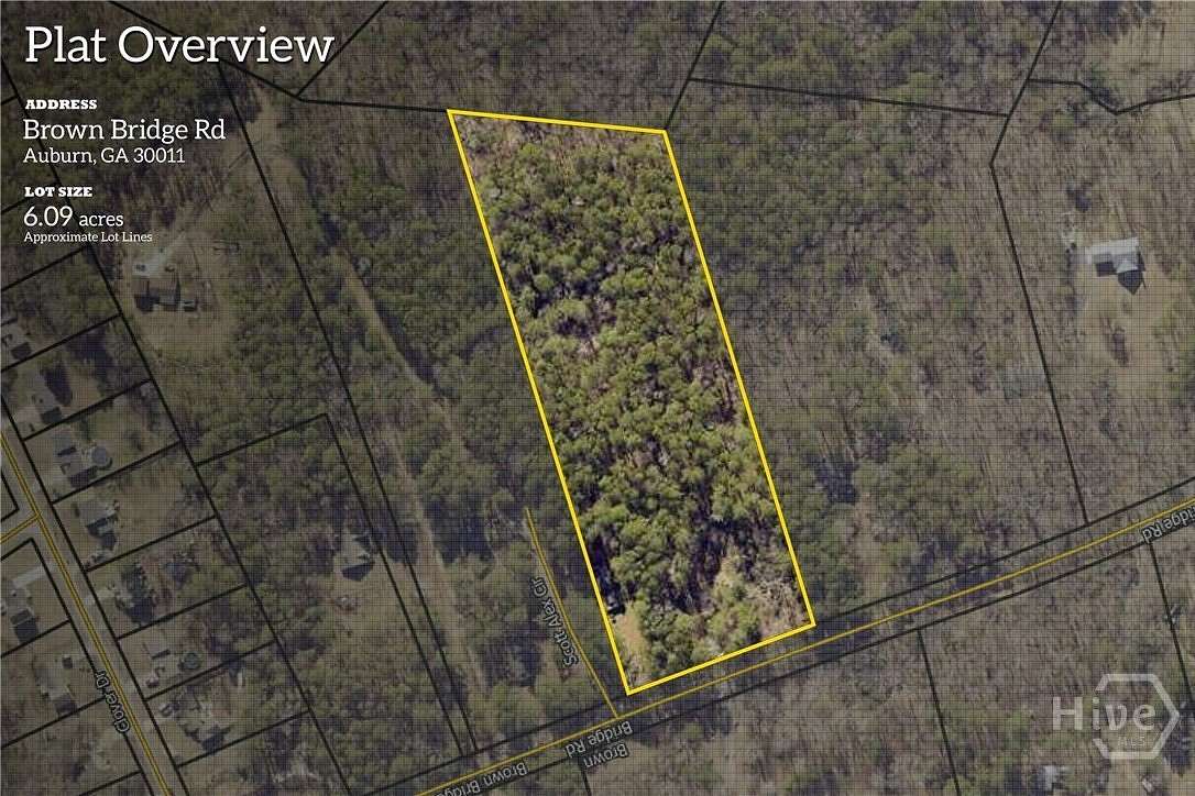 6 Acres of Land for Sale in Auburn, Georgia