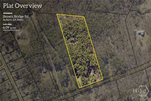 6 Acres of Land for Sale in Auburn, Georgia