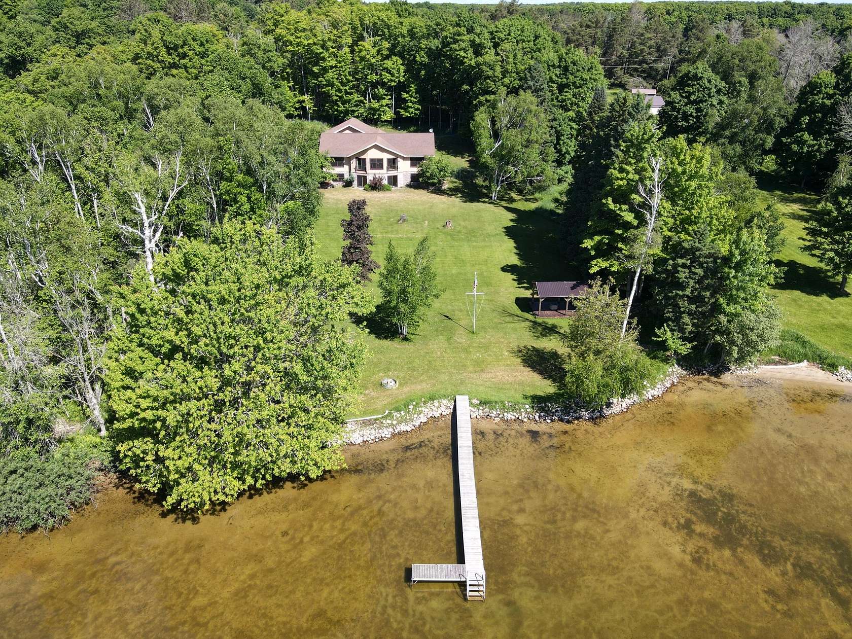 2.47 Acres of Land with Home for Sale in McMillan, Michigan