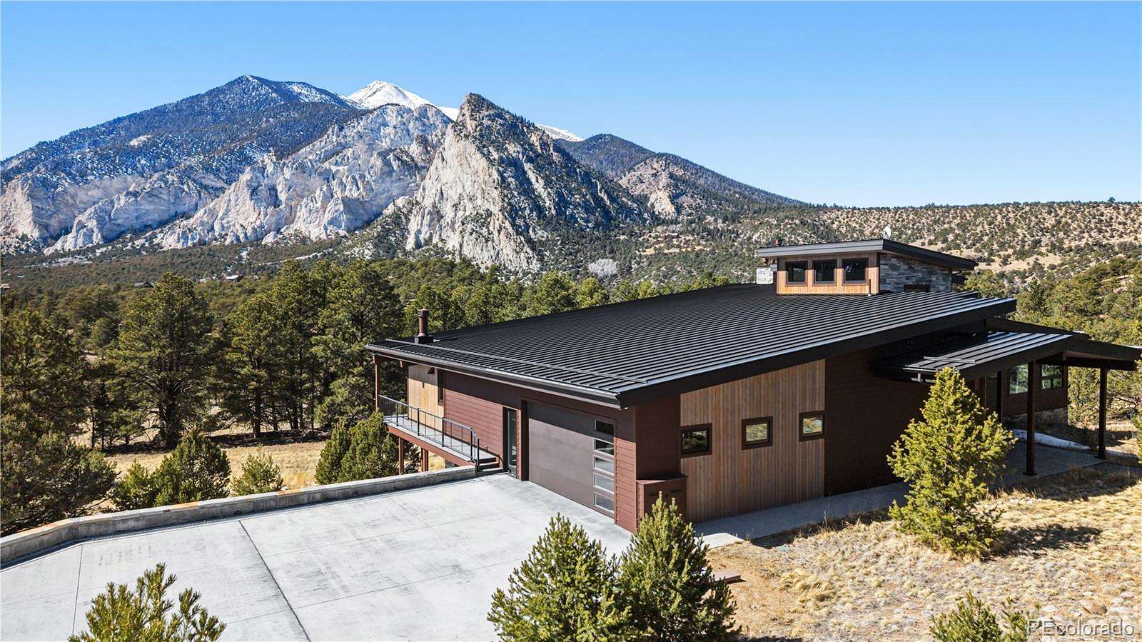22.1 Acres of Recreational Land with Home for Sale in Nathrop, Colorado