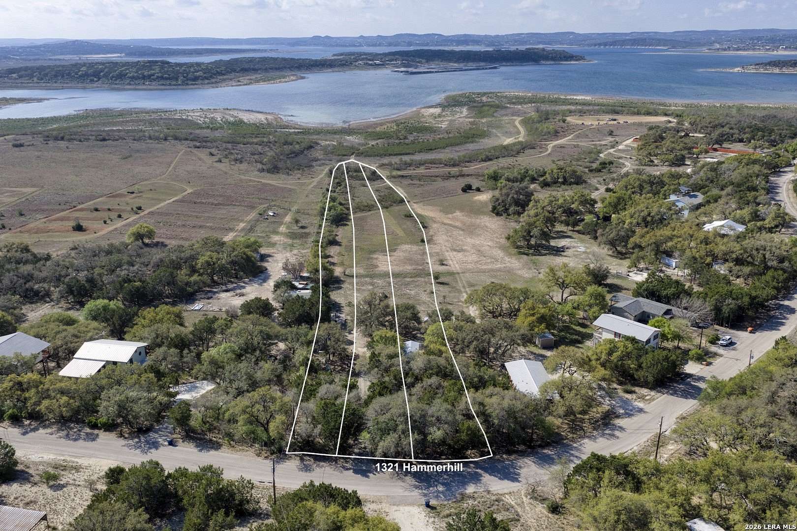 2.15 Acres of Land with Home for Sale in Canyon Lake, Texas