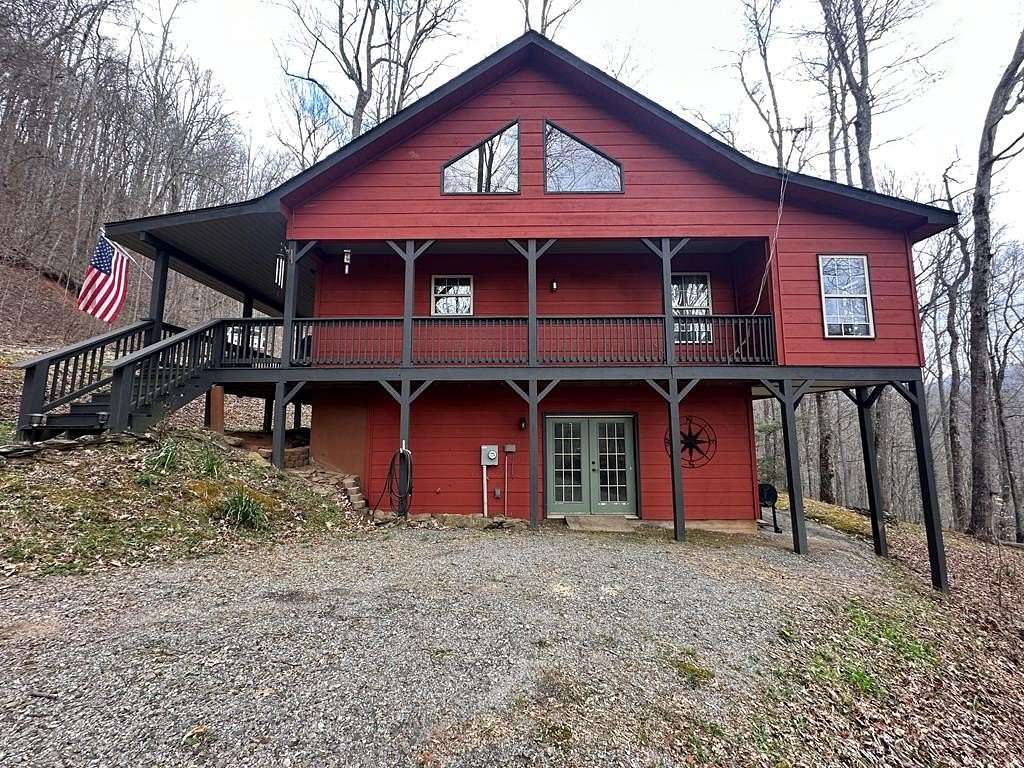 3.34 Acres of Land with Home for Sale in Hayesville, North Carolina