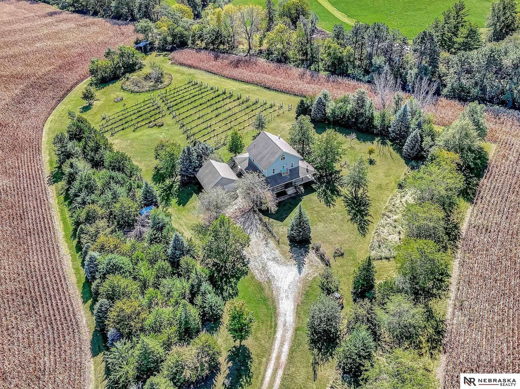 20.6 Acres of Land with Home for Sale in Bennet, Nebraska