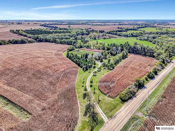 20.6 Acres of Land with Home for Sale in Bennet, Nebraska