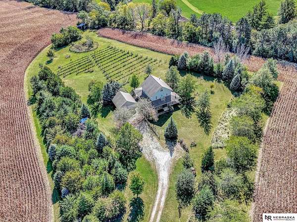 20.6 Acres of Land with Home for Sale in Bennet, Nebraska