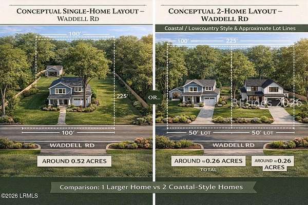 2 Acres of Residential Land for Sale in Port Royal, South Carolina