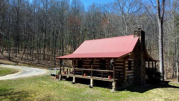 9 Acres of Land with Home for Sale in Blairsville, Georgia