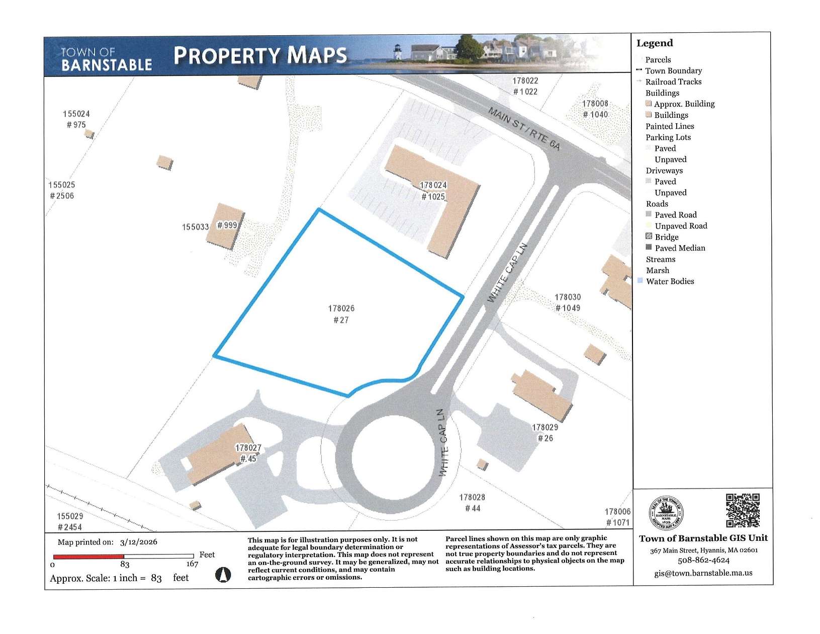 0.84 Acres of Mixed-Use Land for Sale in West Barnstable, Massachusetts