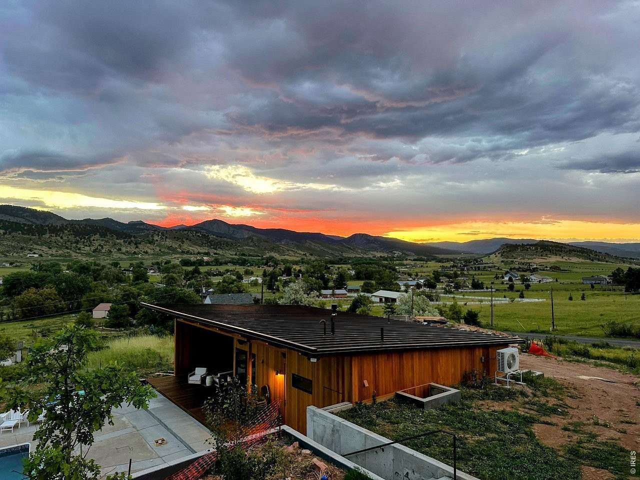 3 Acres of Land with Home for Sale in Loveland, Colorado