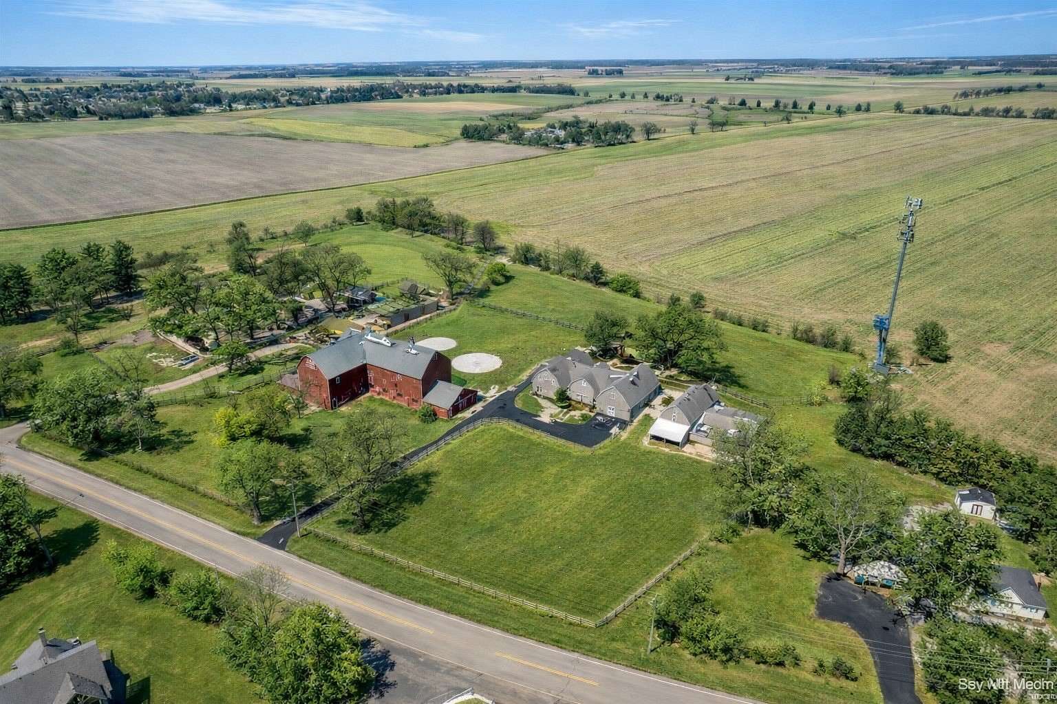 5 Acres of Land with Home for Sale in St Charles, Illinois