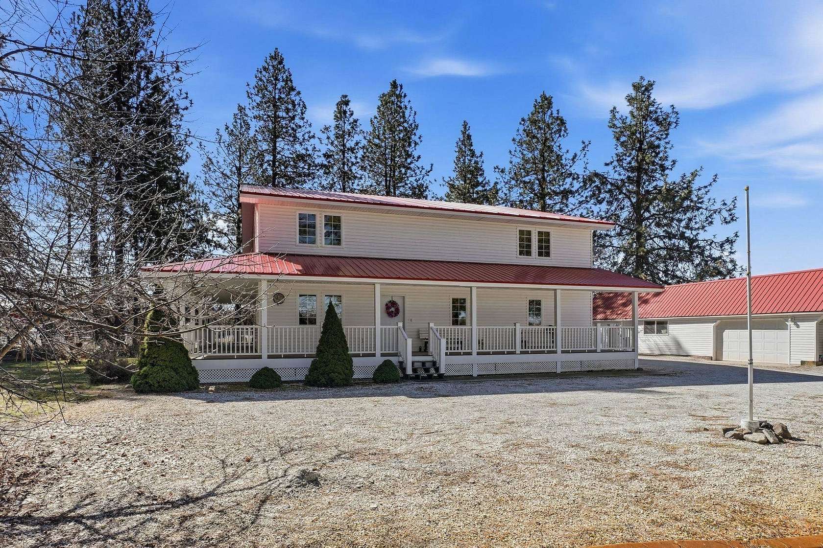 4.39 Acres of Land with Home for Sale in Deer Park, Washington