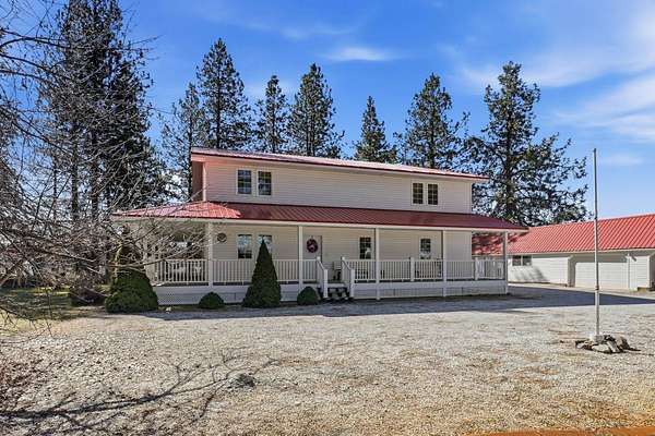 4.39 Acres of Land with Home for Sale in Deer Park, Washington