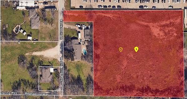 3.15 Acres of Commercial Land for Lease in Lewisville, Texas