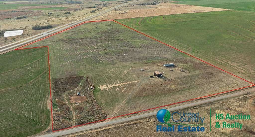 56 Acres of Land with Home for Sale in Carter, Oklahoma