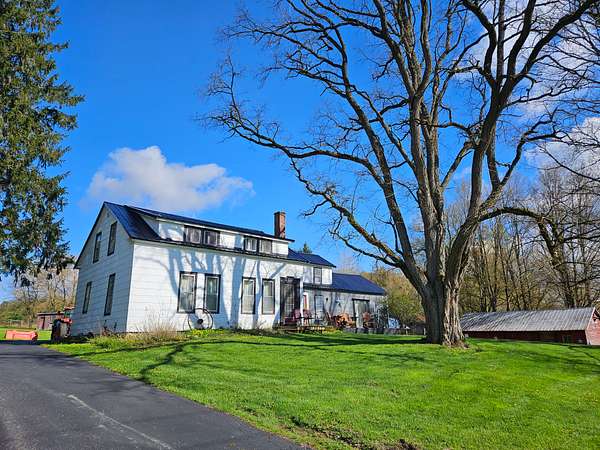50 Acres of Agricultural Land with Home for Sale in Earlville, New York