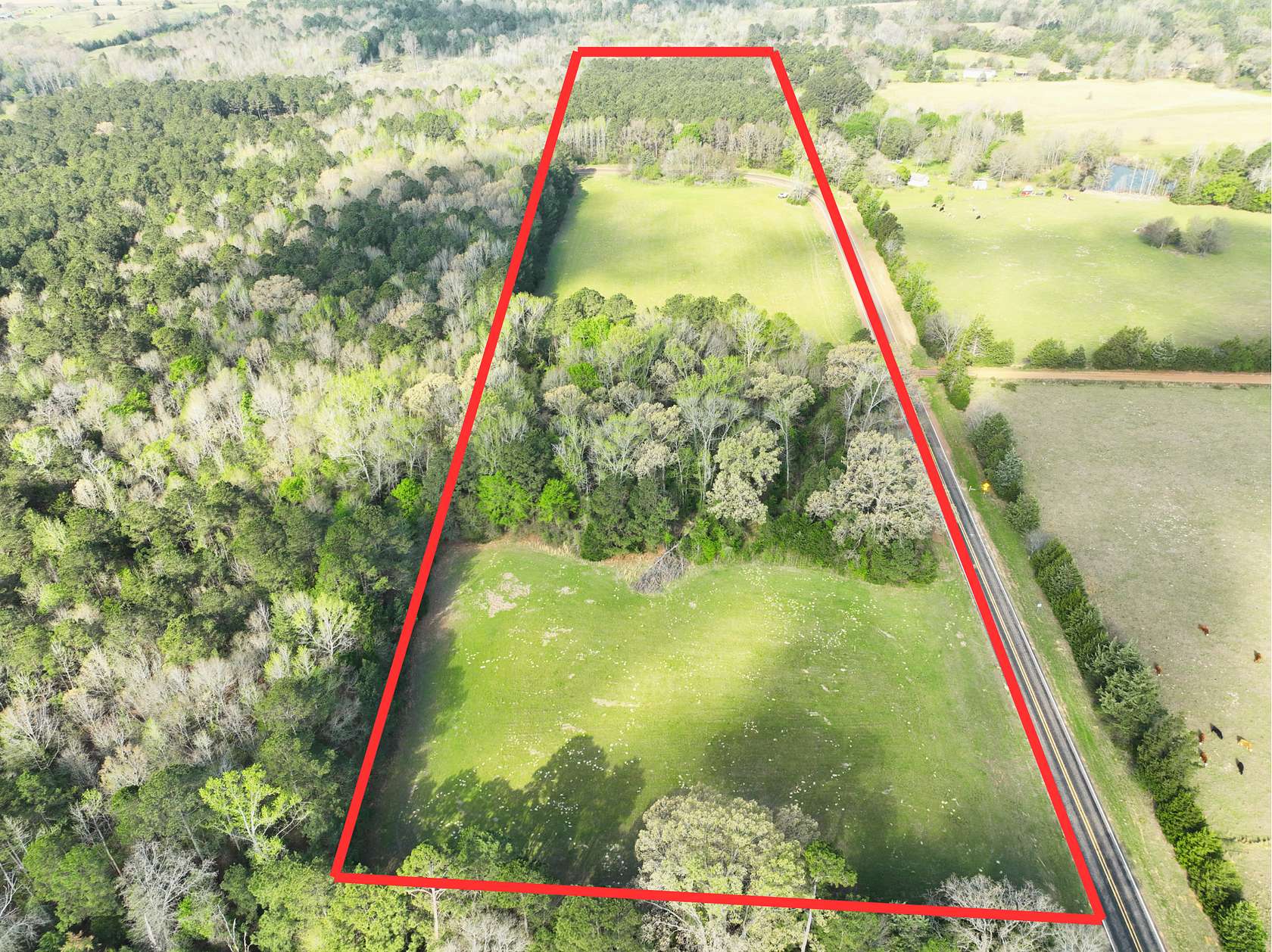 21 Acres of Land for Sale in Marietta, Texas