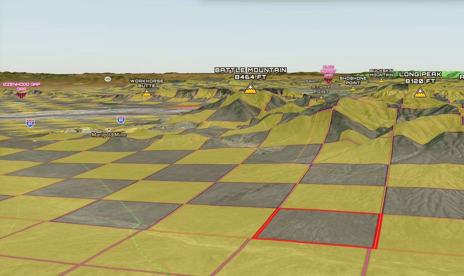 605 Acres of Land for Sale in Golconda, Nevada