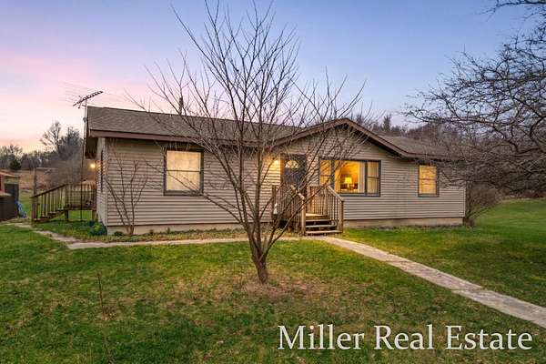 10.2 Acres of Recreational Land with Home for Sale in Hastings, Michigan