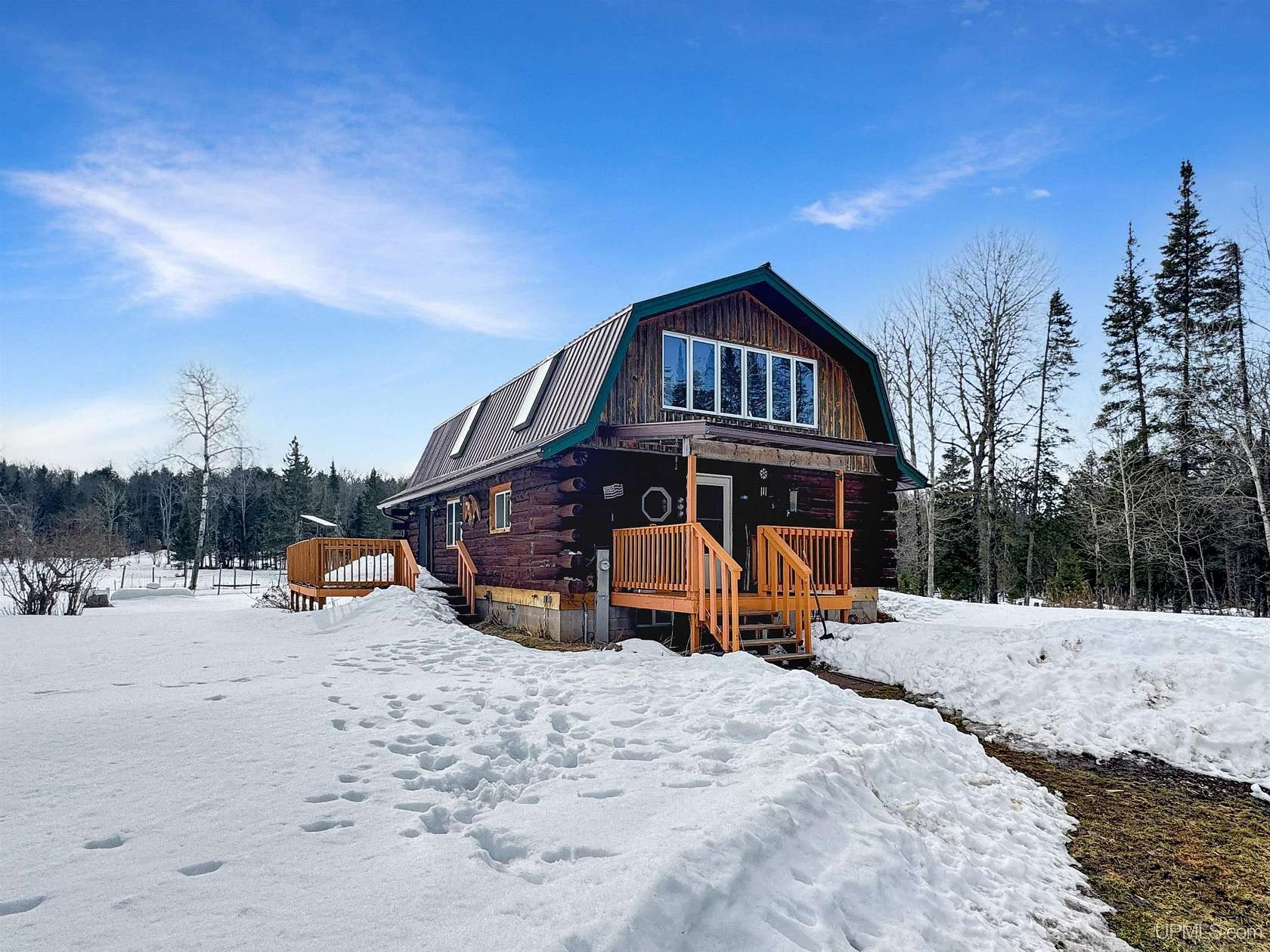 10 Acres of Land with Home for Sale in Crystal Falls, Michigan