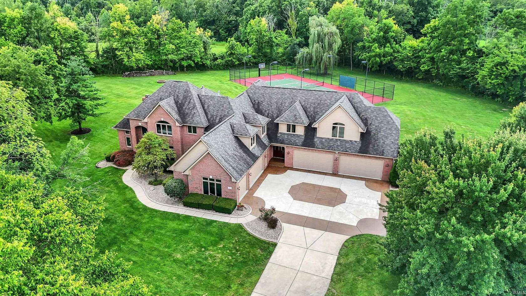 5.52 Acres of Land with Home for Sale in Greenwood, Indiana