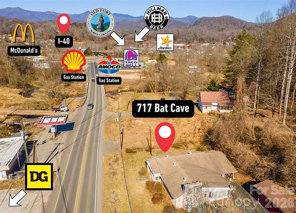 14 Acres of Mixed-Use Land for Sale in Old Fort, North Carolina