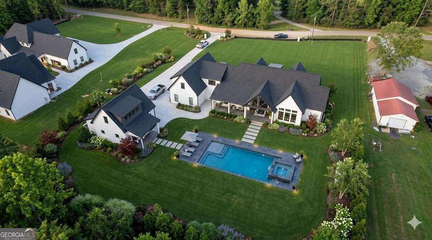 3.35 Acres of Land with Home for Sale in Pendergrass, Georgia