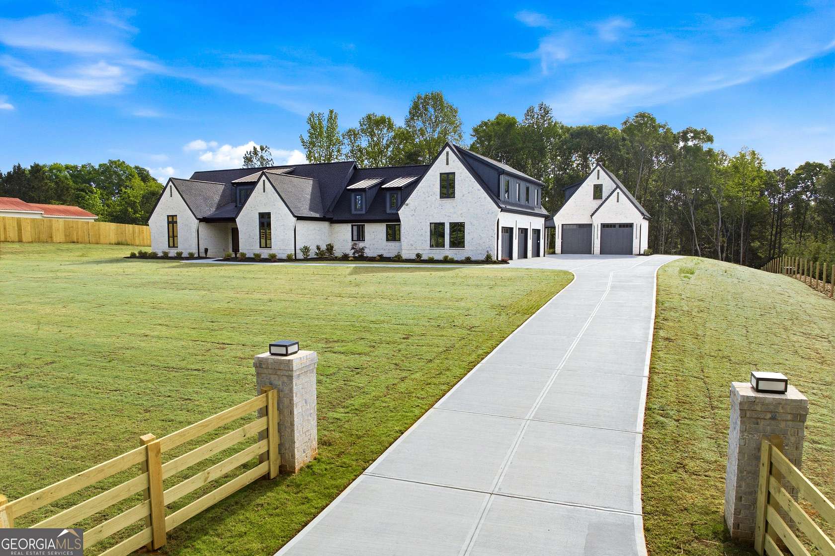 3.35 Acres of Land with Home for Sale in Pendergrass, Georgia