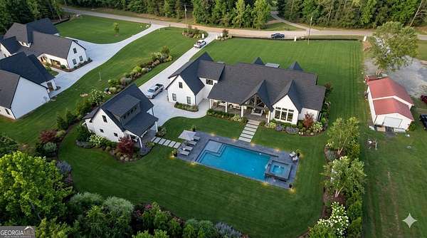 3.35 Acres of Land with Home for Sale in Pendergrass, Georgia