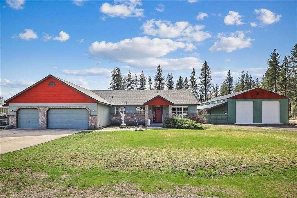 4.3 Acres of Land with Home for Sale in Colbert, Washington