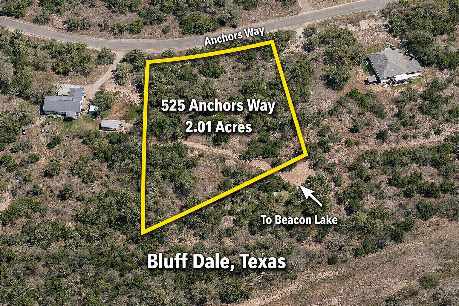 2 Acres of Residential Land for Sale in Bluff Dale, Texas