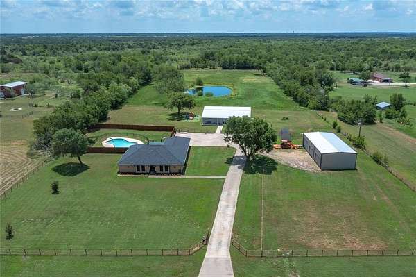 5.68 Acres of Land with Home for Sale in Terrell, Texas