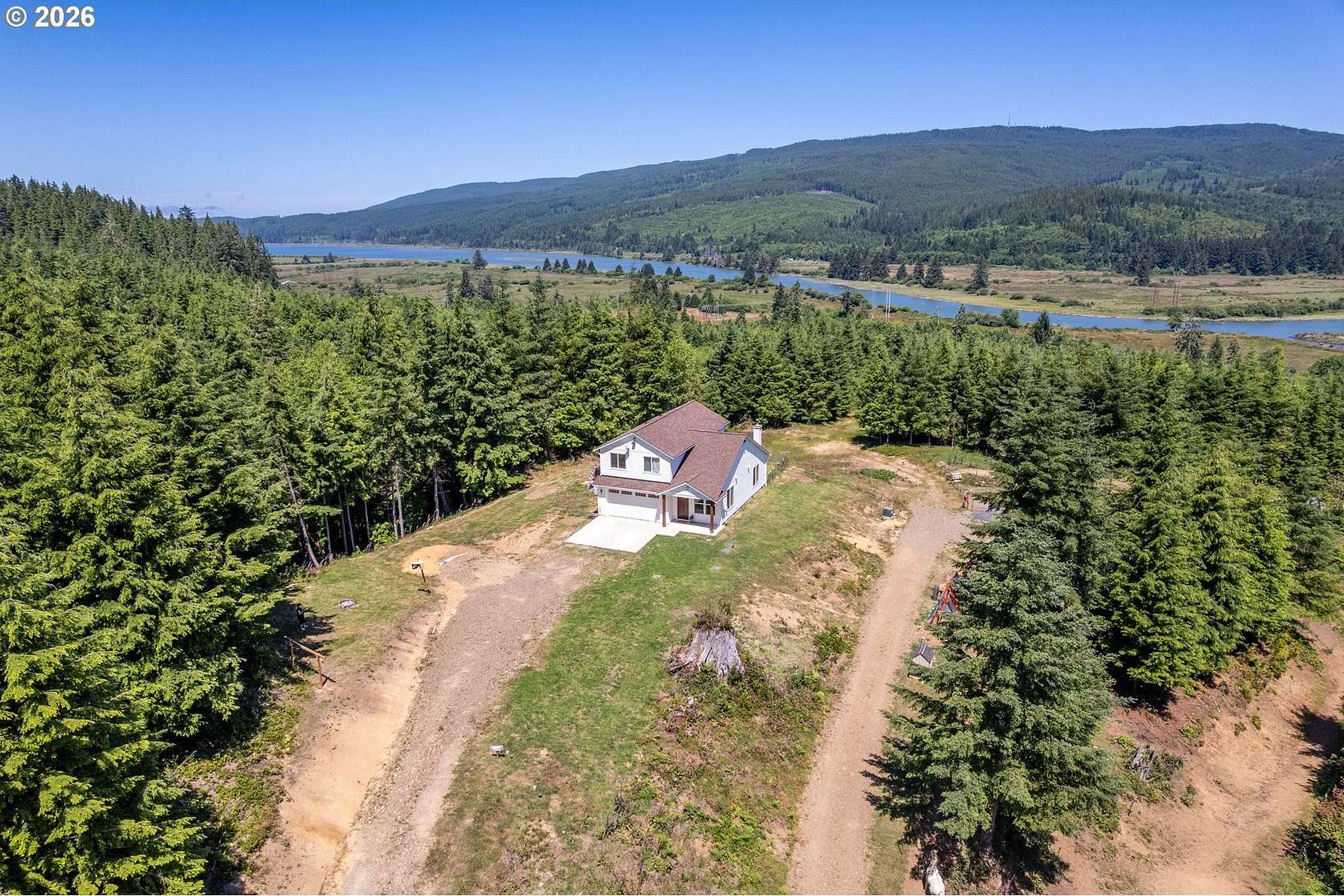 13.1 Acres of Land with Home for Sale in Naselle, Washington