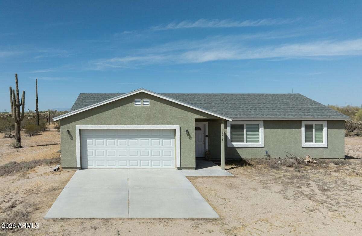 2 Acres of Land with Home for Sale in Florence, Arizona