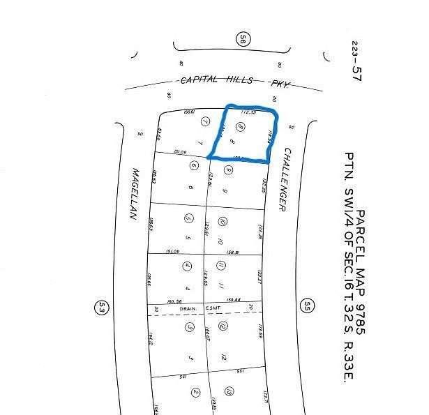 0.46 Acres of Commercial Land for Sale in Tehachapi, California