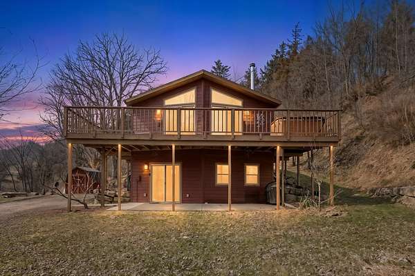 8.59 Acres of Land with Home for Sale in Hillsboro, Wisconsin