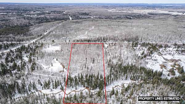 10 Acres of Recreational & Residential Land for Sale in South Range, Wisconsin