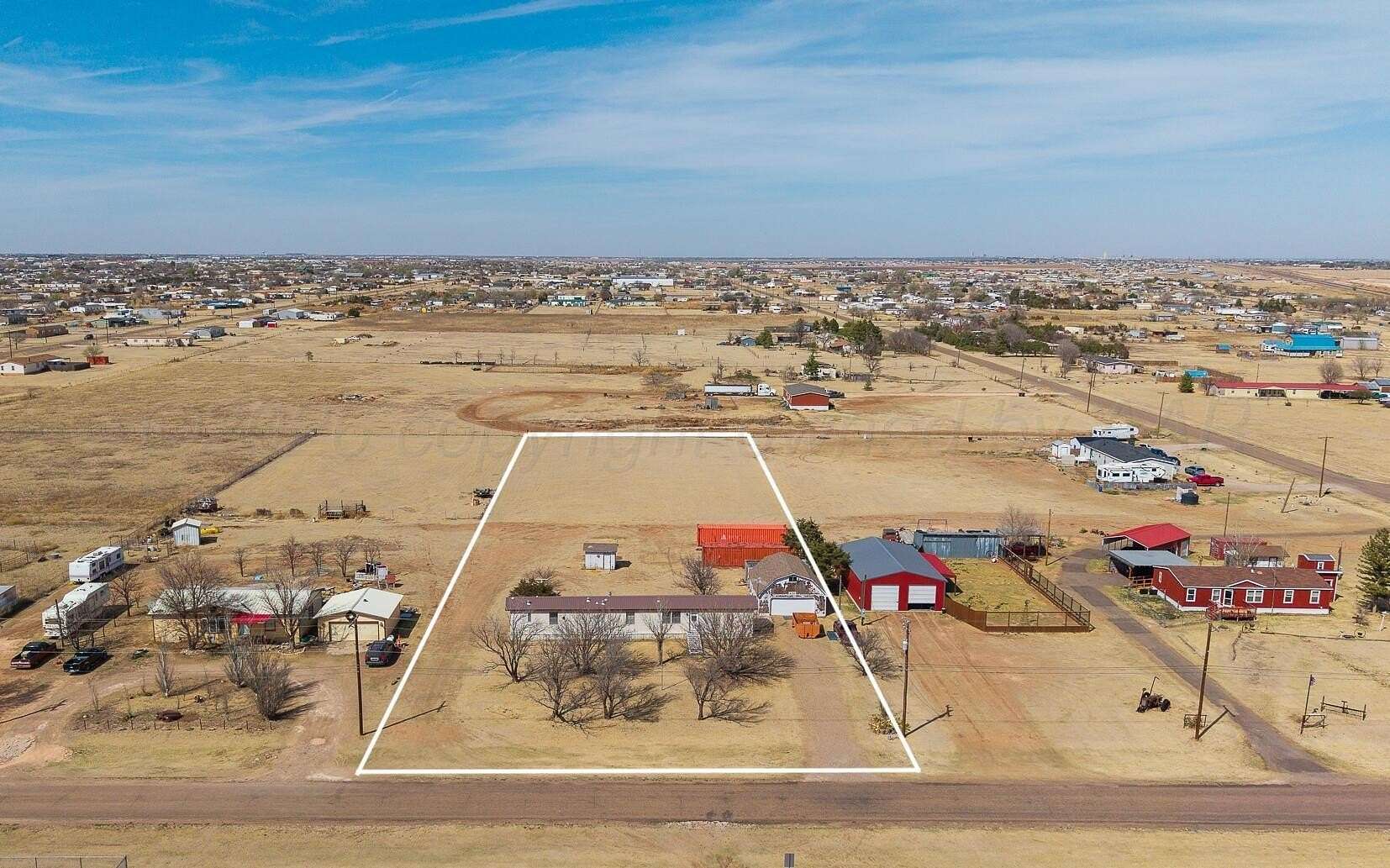 1.69 Acres of Land with Home for Sale in Canyon, Texas