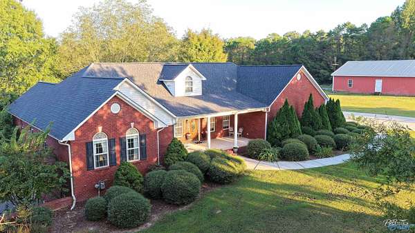 42 Acres of Recreational Land with Home for Sale in Blountsville, Alabama