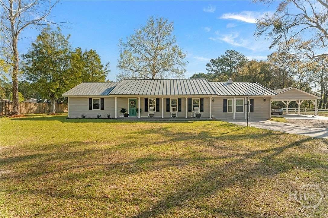 3.28 Acres of Land with Home for Sale in Bloomingdale, Georgia