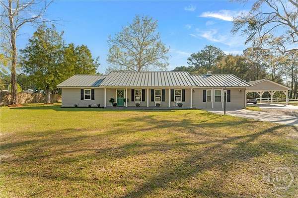 3.28 Acres of Land with Home for Sale in Bloomingdale, Georgia