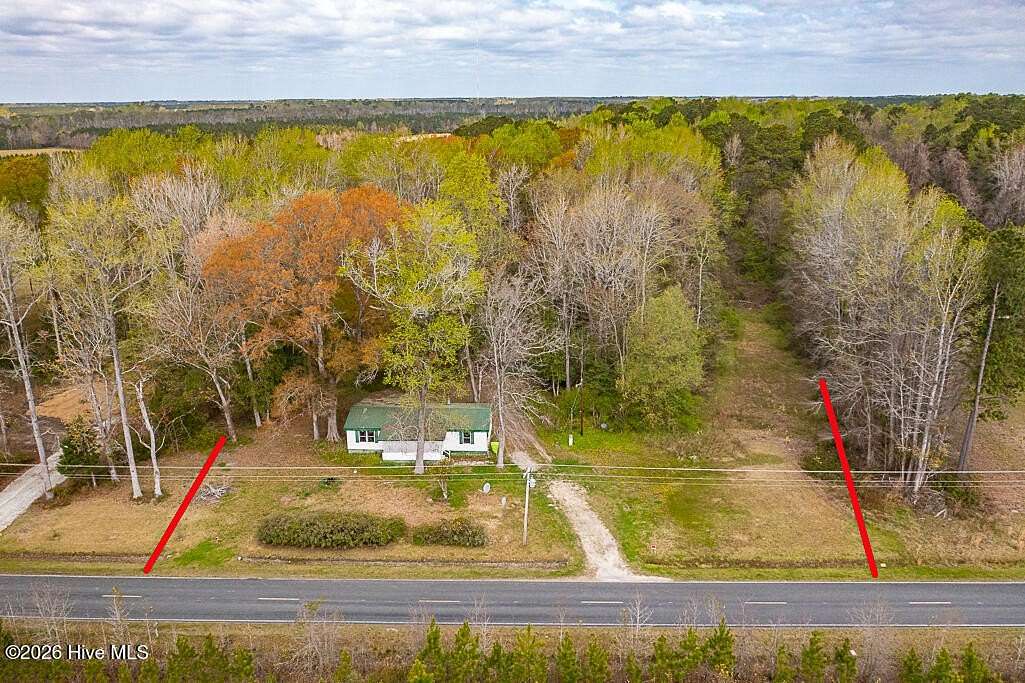 3 Acres of Land with Home for Sale in Grantsboro, North Carolina