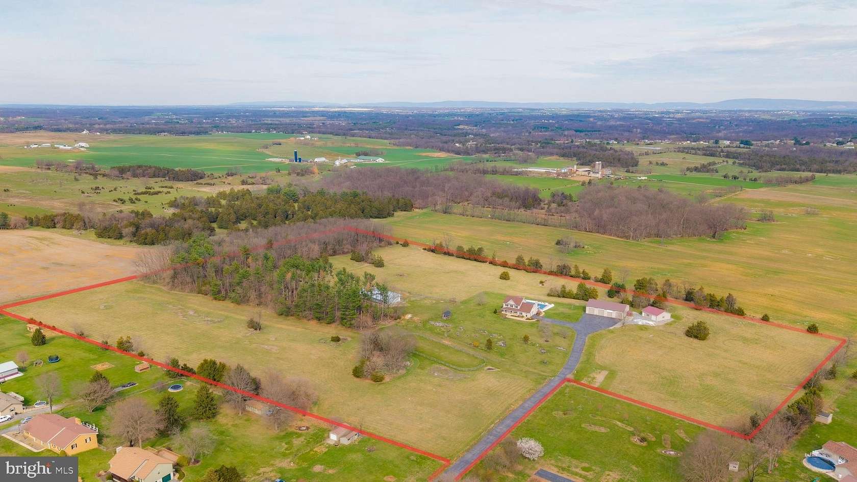 28 Acres of Agricultural Land with Home for Sale in Clear Spring, Maryland