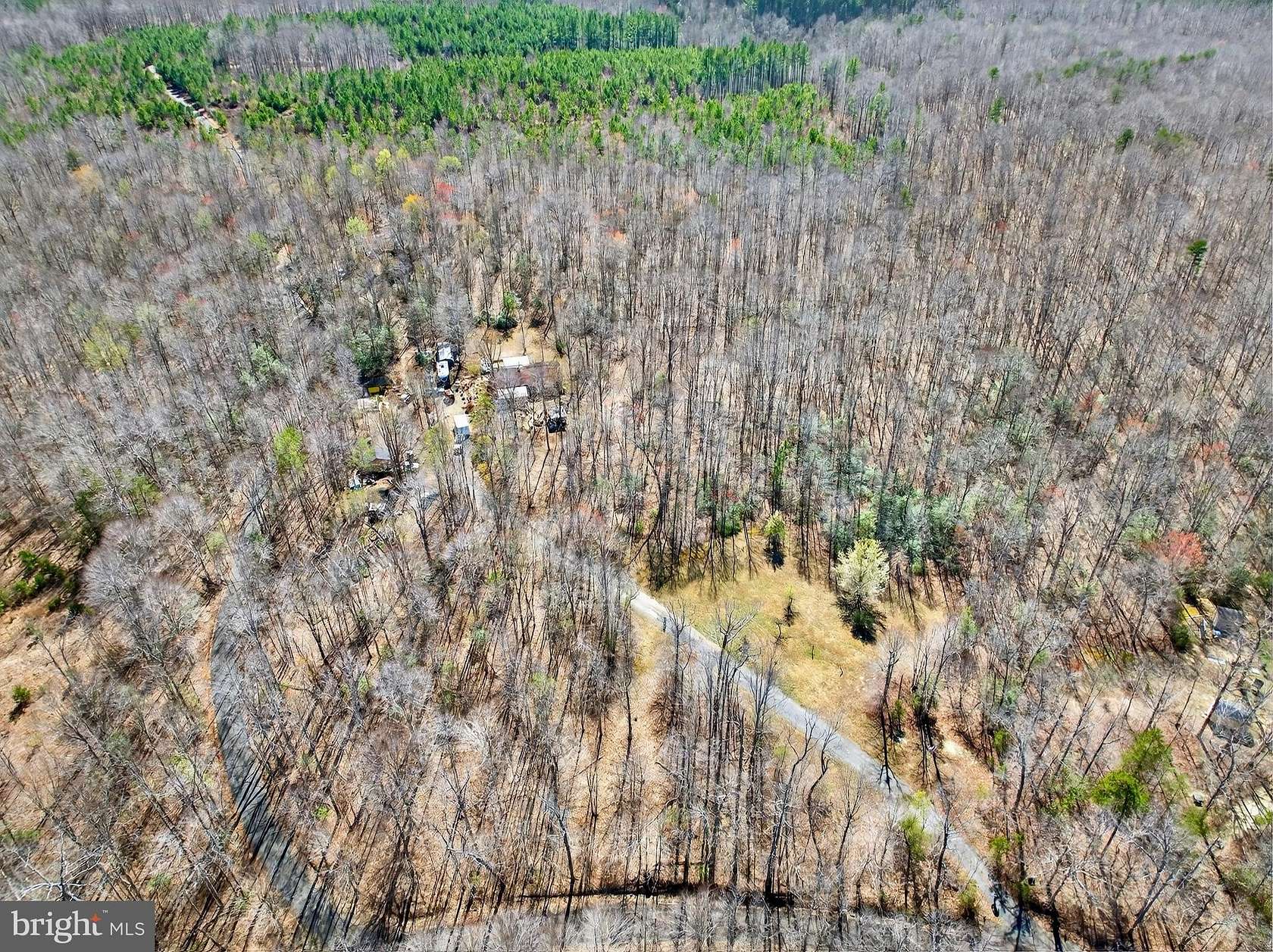 14 Acres of Land with Home for Sale in Richardsville, Virginia