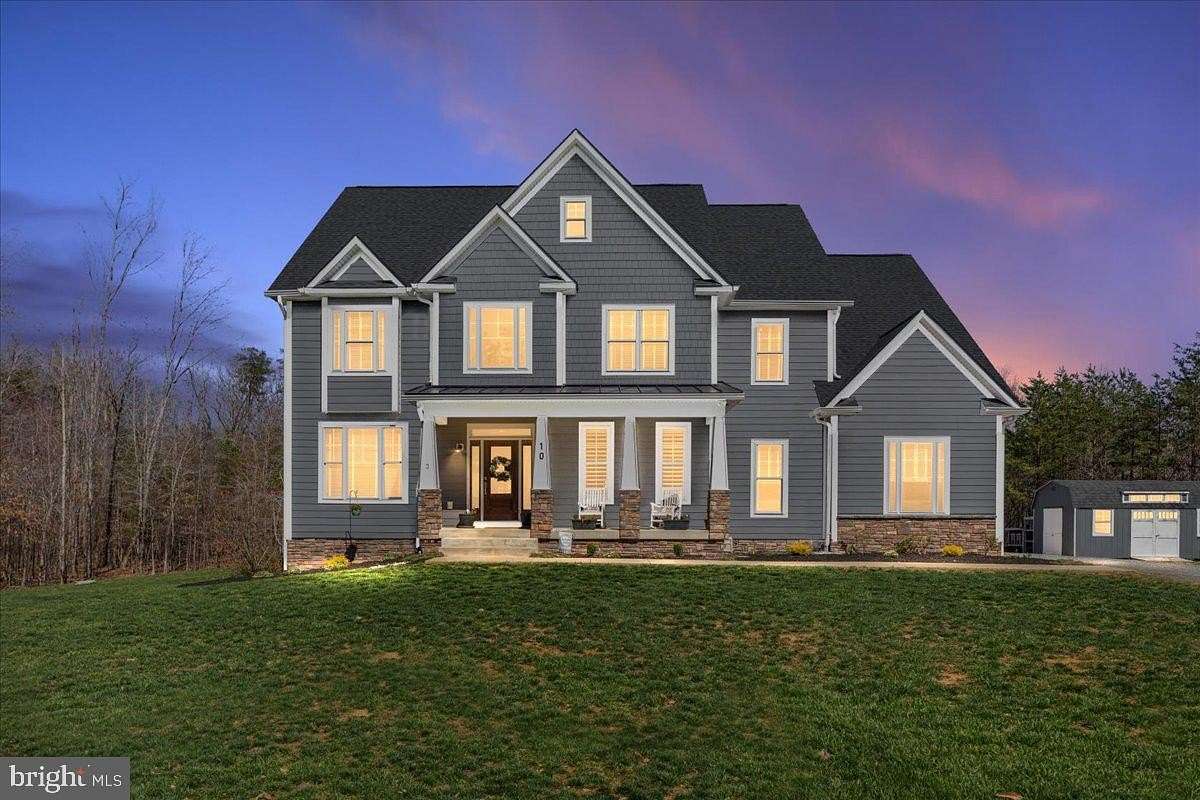 6.88 Acres of Land with Home for Sale in Fredericksburg, Virginia