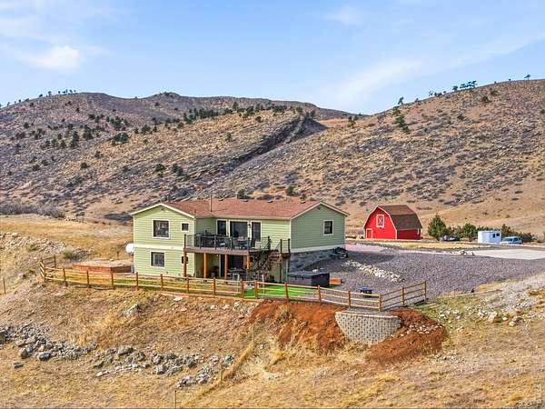 10.4 Acres of Land with Home for Sale in Loveland, Colorado