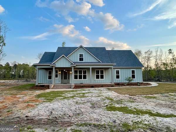 6.29 Acres of Land with Home for Sale in Brooklet, Georgia