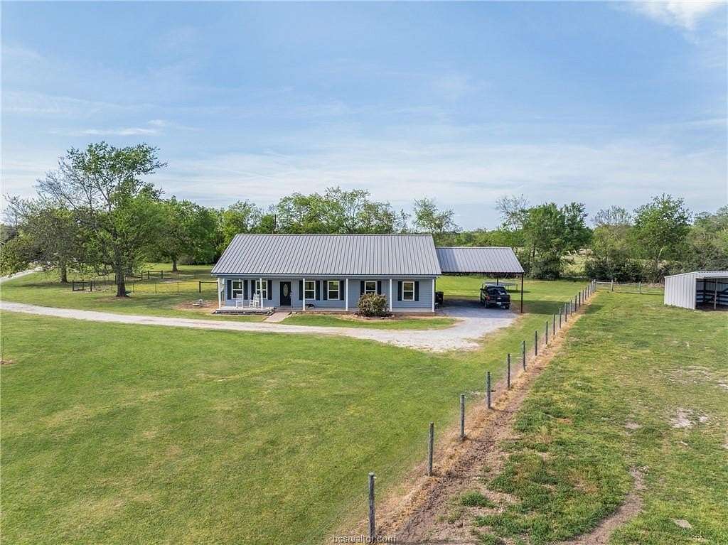 11 Acres of Land with Home for Sale in North Zulch, Texas